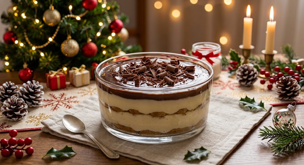 Pavê Aveludado de Chocolate